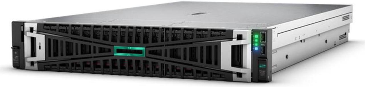 Alt view image 3 of 6 - HPE ProLiant DL380 Gen11 2U Rack Server Bundle With Dual Xeon 6430 32-Core 2.1GHz, 512GB DDR5 Memory, 15.36TB Enterprise SATA SSD Storage, RAID, Dual Power, iLO and Rail Kit