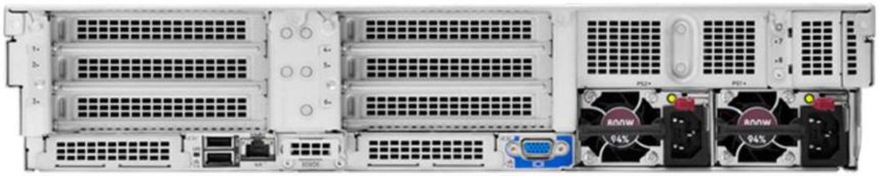 Alt view image 5 of 6 - HPE ProLiant DL380 Gen11 2U Rack Server Bundle With Dual Xeon 6430 32-Core 2.1GHz, 512GB DDR5 Memory, 15.36TB Enterprise SATA SSD Storage, RAID, Dual Power, iLO and Rail Kit