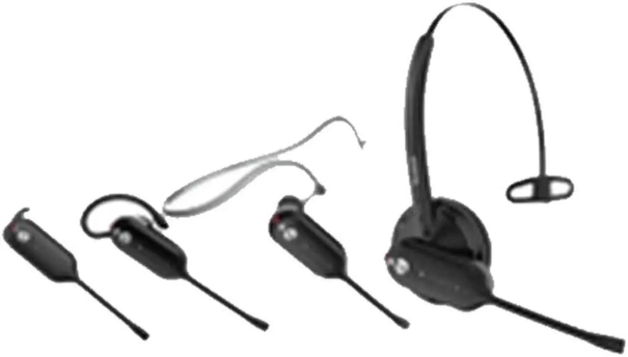 Alt view image 7 of 7 - Yealink WH63 Mono Bluetooth Noise Canceling Mic Headset Bundle with Cam 313 2MP Webcam, MK540 Wireless Keyboard and Mouse, Gel Mouse & Wrist Pad, Mini Speaker