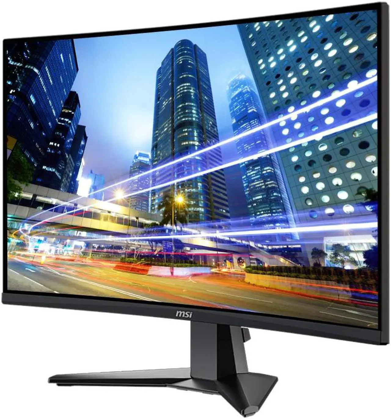 Alt view image 3 of 6 - MSI MAG 27C6X Curved 27 inch 1920 x 1080 Full HD 250Hz 1ms Gaming Monitor, 2-Pack Bundle with Less Blue Light, Adaptive Sync, HDMI, DisplayPort, Desk Mount Dual Monitor Stand