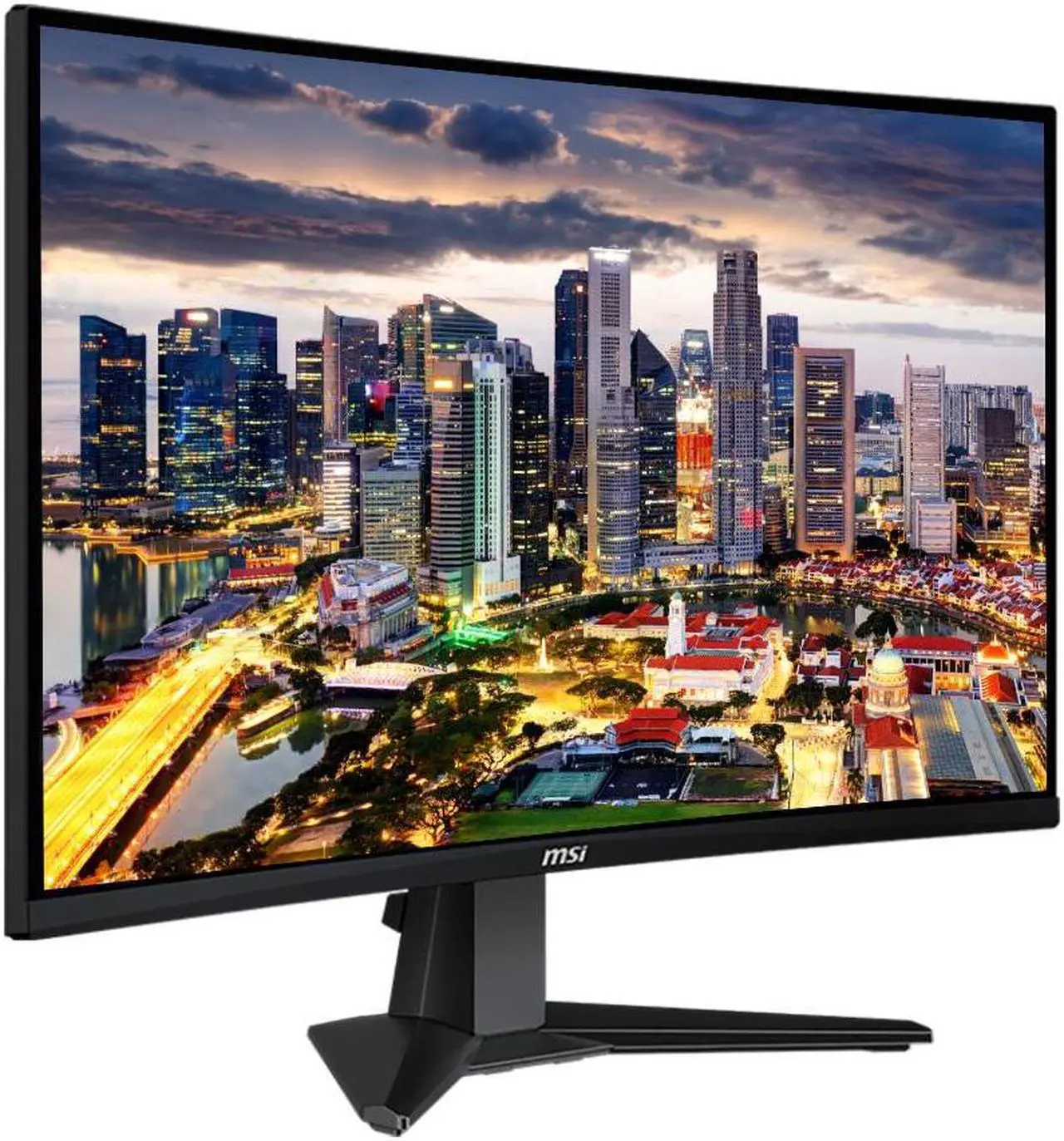 Alt view image 2 of 7 - MSI MAG 27C6X Curved 27 inch 1920 x 1080 Full HD 250Hz 1ms Gaming Monitor, 2-Pack Bundle with HDMI, DisplayPort, Desk Mount Dual Monitor Stand, MK270 Wireless Keyboard & Mouse, Gel Mouse & Wrist Pad