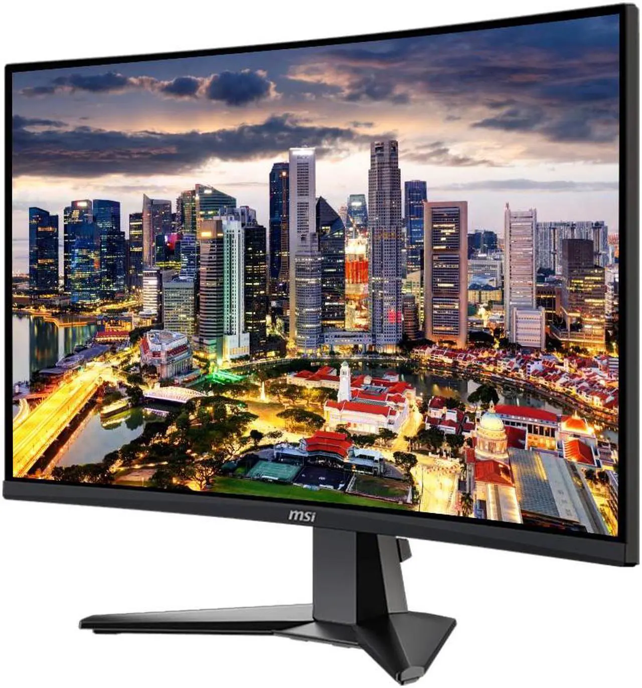 Alt view image 3 of 7 - MSI MAG 27C6X Curved 27 inch 1920 x 1080 Full HD 250Hz 1ms Gaming Monitor, 2-Pack Bundle with HDMI, DisplayPort, Desk Mount Dual Monitor Stand, MK270 Wireless Keyboard & Mouse, Gel Mouse & Wrist Pad