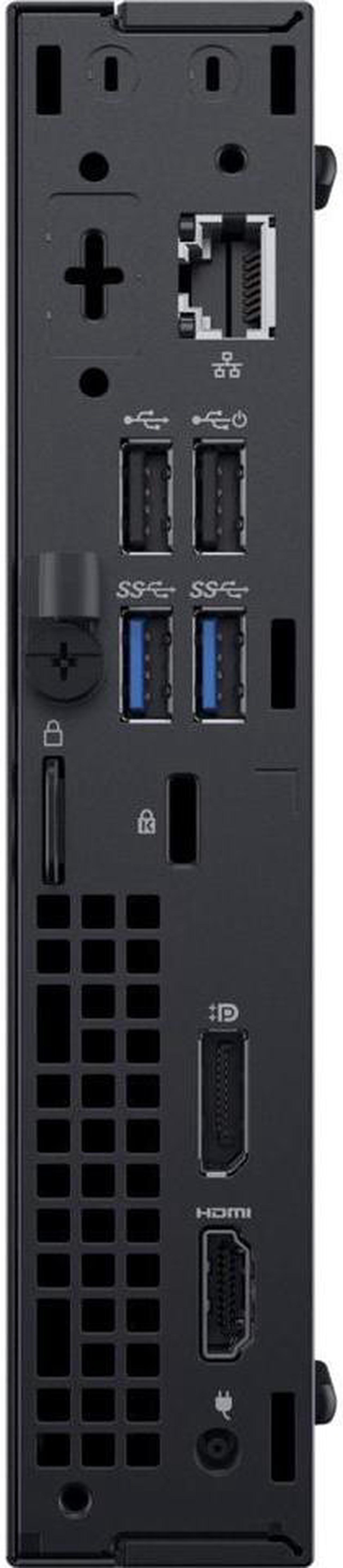 Alt view image 3 of 3 - Dell Optiplex 3070 Micro Desktop Computer, Intel Core i5-8500T 2.1GHz CPU, 8GB DDR4, 256GB SSD, Intel UHD Graphics 630, Windows 10 Pro, KPGGF