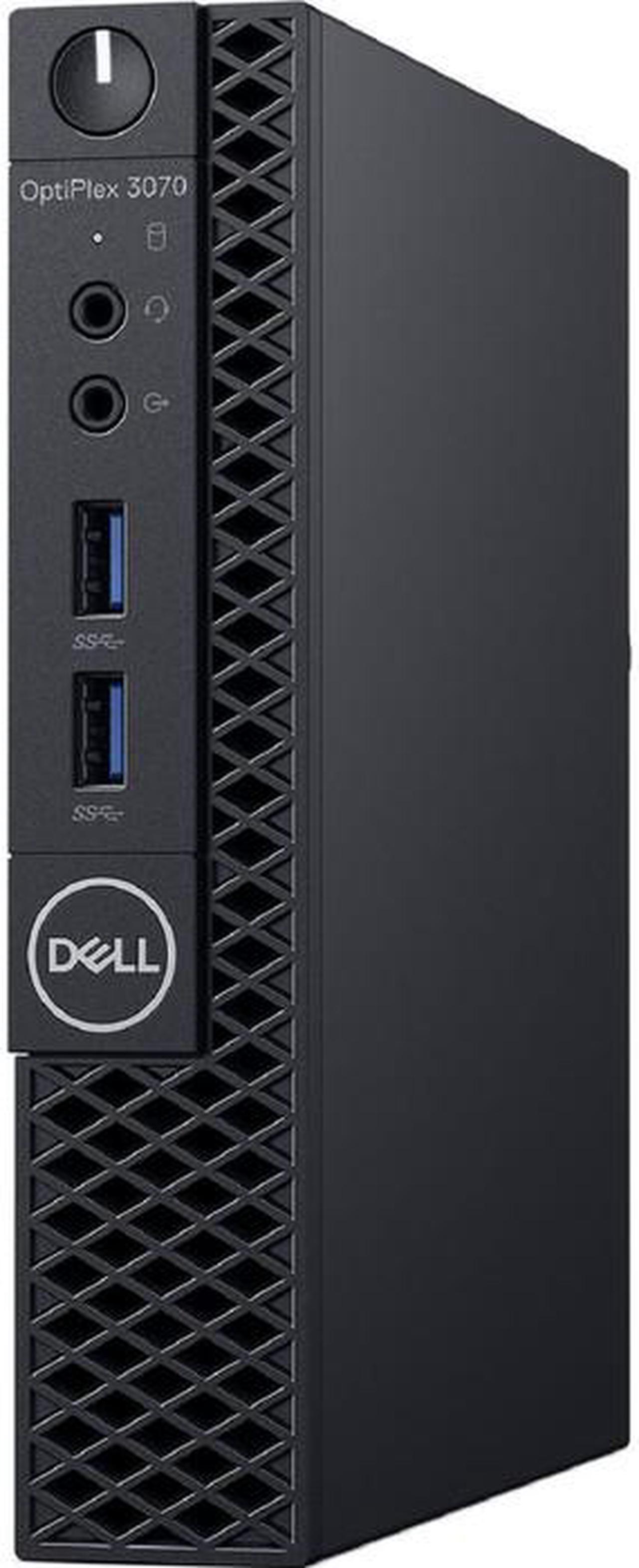 Main image of Dell Optiplex 3070 Micro Desktop Computer, Intel Core i5-8500T 2.1GHz CPU, 8GB DDR4, 256GB SSD, Intel UHD Graphics 630, Windows 10 Pro, KPGGF