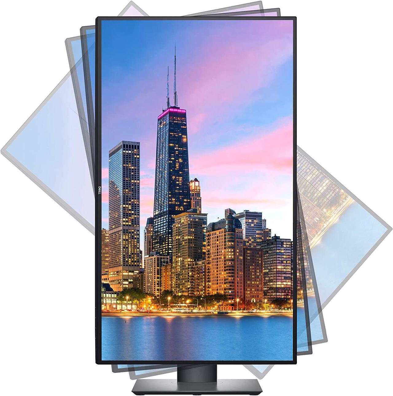 Alt view image 2 of 6 - Dell UltraSharp U2720Q 27" 4K UHD (3840 x 2160) 60 Hz LED Backlit LCD IPS USB-C Monitor (7GZ651)