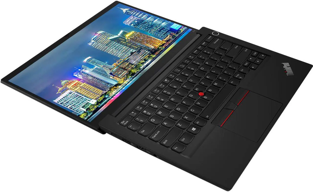 Alt view image 2 of 7 - Lenovo ThinkPad E14 Gen 2-ARE 20T6002LUS 14 inch Notebook PC with Ryzen 5 4500U, 8GB DDR4, 256GB SSD, Radeon Graphics, Webcam, Stereo Speakers, Microphone, Windows 10 Pro