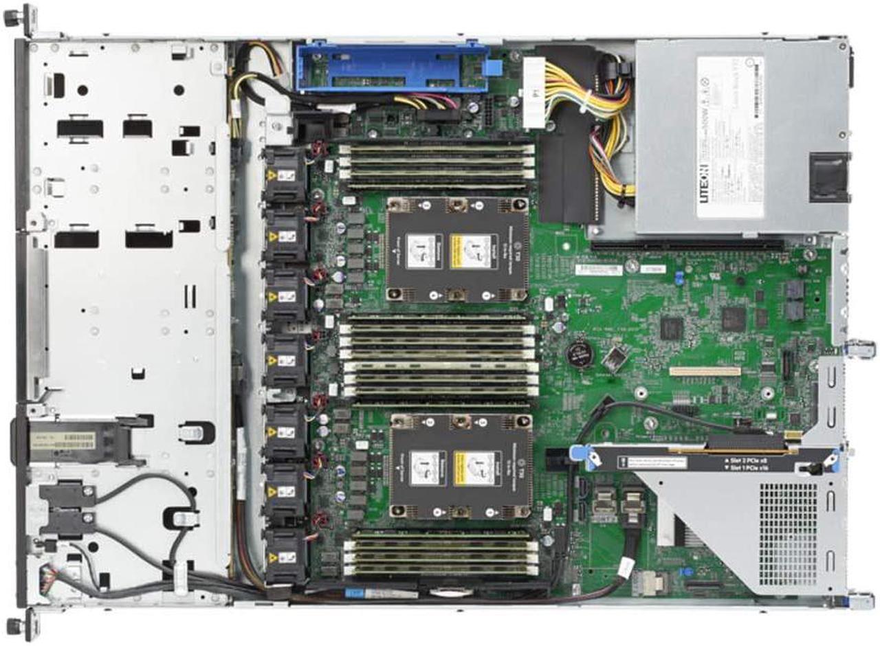 Alt view image 4 of 4 - HPE ProLiant DL160 Gen10 Rack Server with Intel Xeon Silver 4110, 32GB DDR4, 2TB SSD, RAID