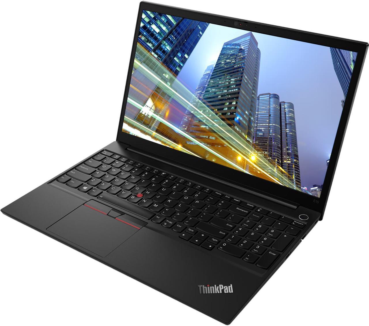 Alt view image 2 of 7 - Lenovo ThinkPad E15 Gen 2-ARE 20T8002CUS 15 inch Notebook PC Bundle with Ryzen 7 4700U, 16GB DDR4, 512GB SSD, Radeon Graphics, Webcam, Stereo Speakers, Microphone, Windows 10 Pro, and Laptop Bag