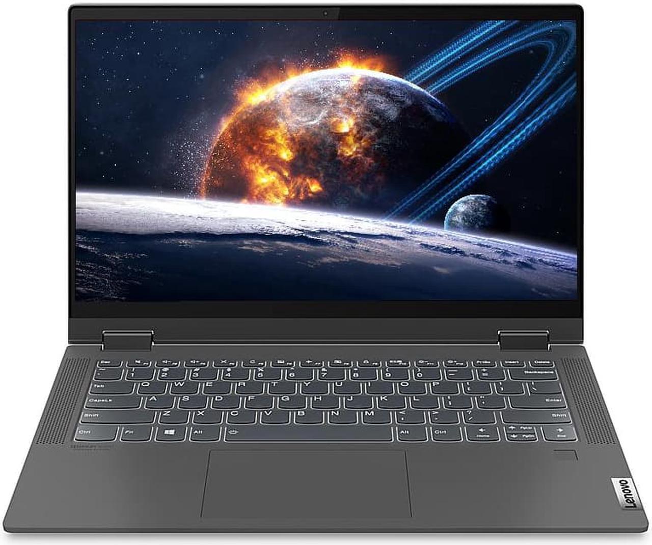 Alt view image 5 of 7 - Lenovo IdeaPad Flex 5i 14" 2-in-1 Touchscreen Laptop Bundle with Intel Core i5-1135G7 Quad-Core 4.20GHZ, 8GB DDR4, 256GB NVMe SSD, Intel Iris Xe Graphics, IPS, Dark Gray, Win 10 Home and Laptop Bag
