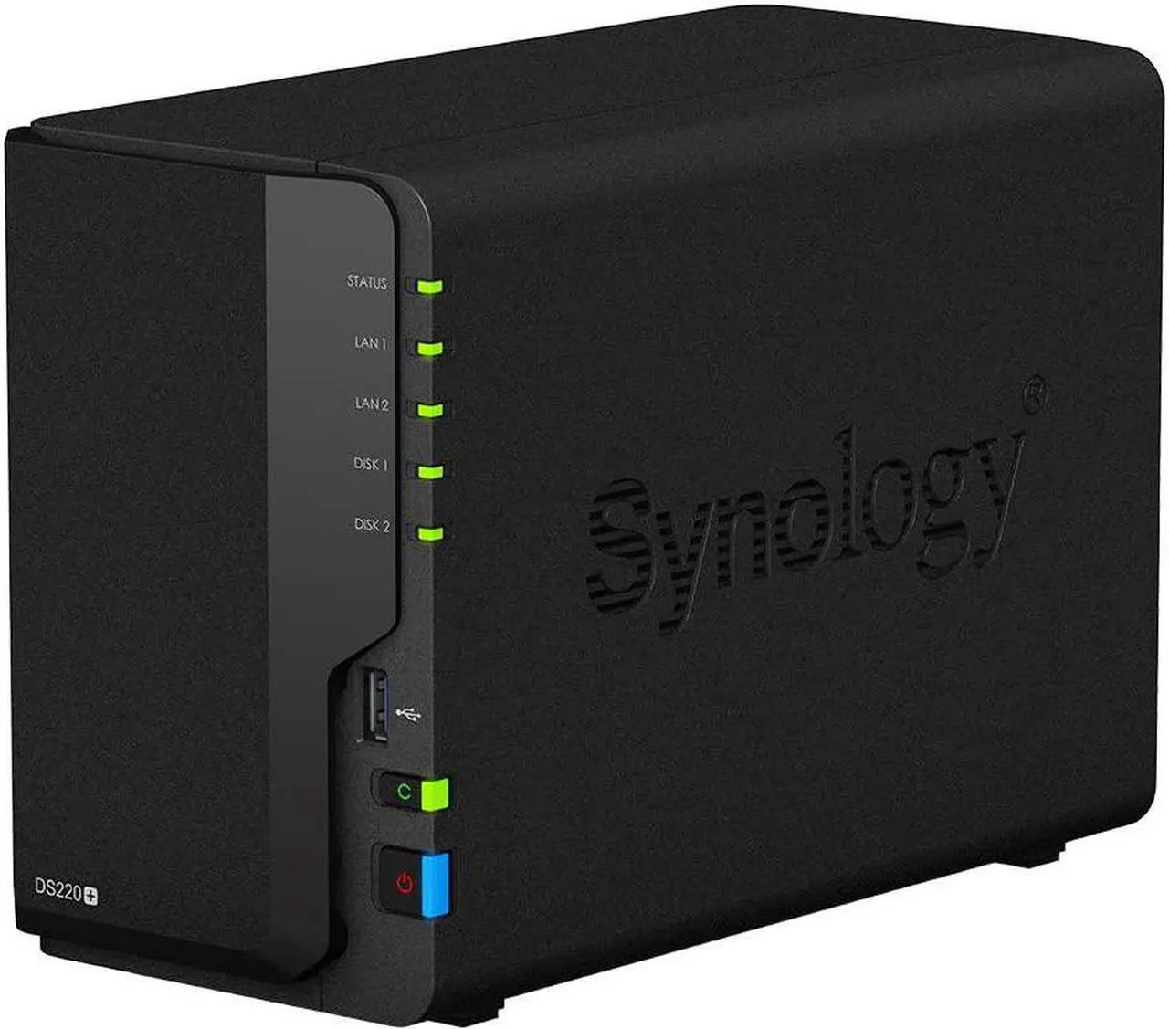 Alt view image 6 of 6 - Synology DiskStation DS220+ NAS Server for Business with Celeron CPU, 6GB Memory, 4TB HDD Storage, Synology DSM Operating System