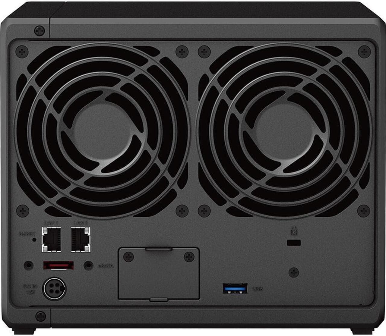 Alt view image 5 of 7 - Synology DiskStation DS923+ NAS Server with Ryzen 2.6GHz CPU, 32GB Memory, 48TB HDD Storage, 1TB M.2 NVMe SSD, 2 x 1GbE LAN Ports, DSM Operating System