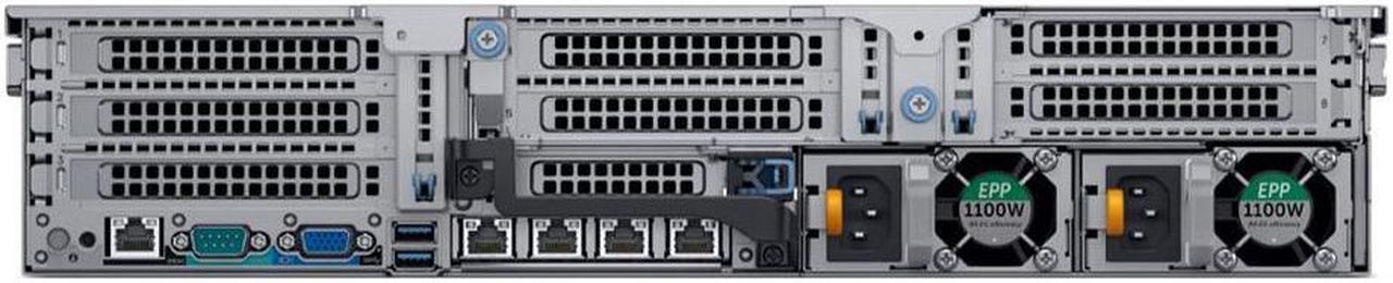 Alt view image 4 of 6 - Dell PowerEdge R740 2U Rack Server, Dual Xeon 6130 2.10 GHz, 256GB DDR4 Memory, 7.68TB Enterprise SSD Storage, RAID, Dual Power, iDRAC, Rail Kit