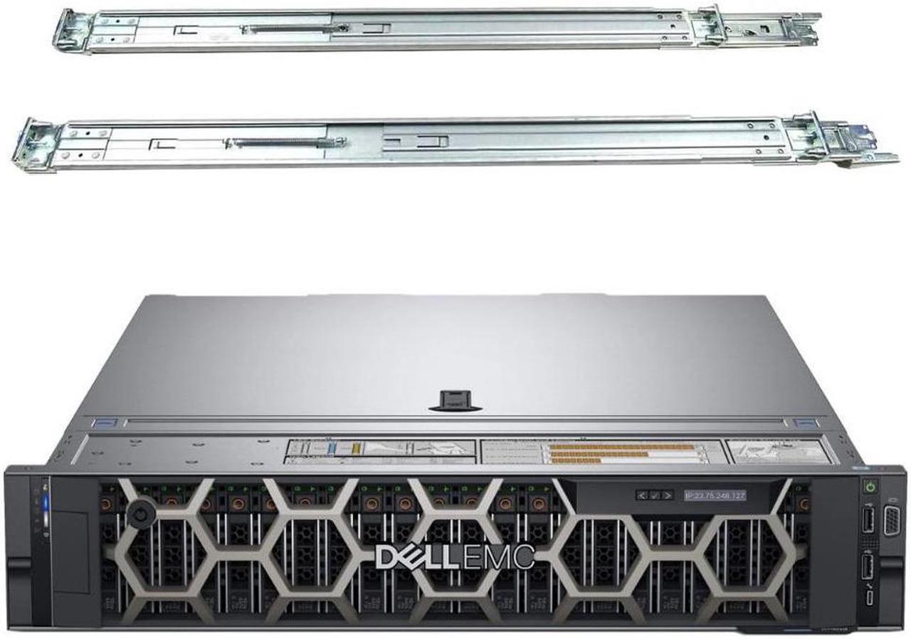 Main image of Dell PowerEdge R740 2U Rack Server, Dual Xeon 6130 2.10 GHz, 256GB DDR4 Memory, 7.68TB Enterprise SSD Storage, RAID, Dual Power, iDRAC, Rail Kit