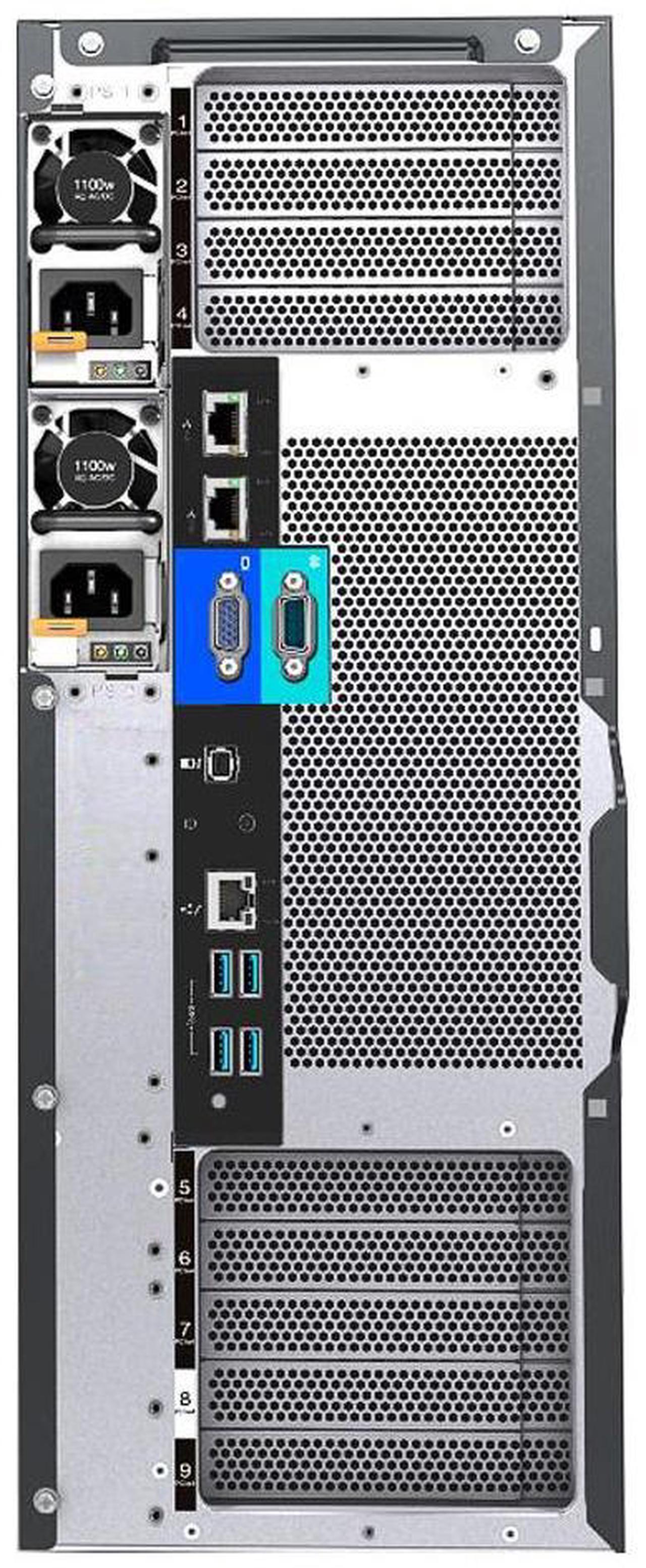 Alt view image 6 of 6 - Lenovo ThinkSystem ST650 Tower Server, 2 x Intel Xeon Silver 4309Y, 64GB DDR4, 1TB SSD, 12TB HDD, RAID, Matrox G200 Graphics