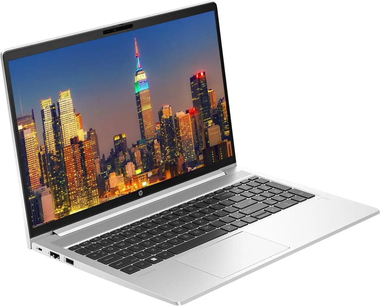 Alt view image 2 of 7 - HP ProBook 450 G10 15.6" i5, 8GB RAM, 256GB SSD, Bundle with 2 x EliteDisplay E27 27" Monitors, Dual Stand, USB-C Dock, MK670 Wireless Keyboard and Mouse, Gel Pad, Webcam, Headphones, Bag