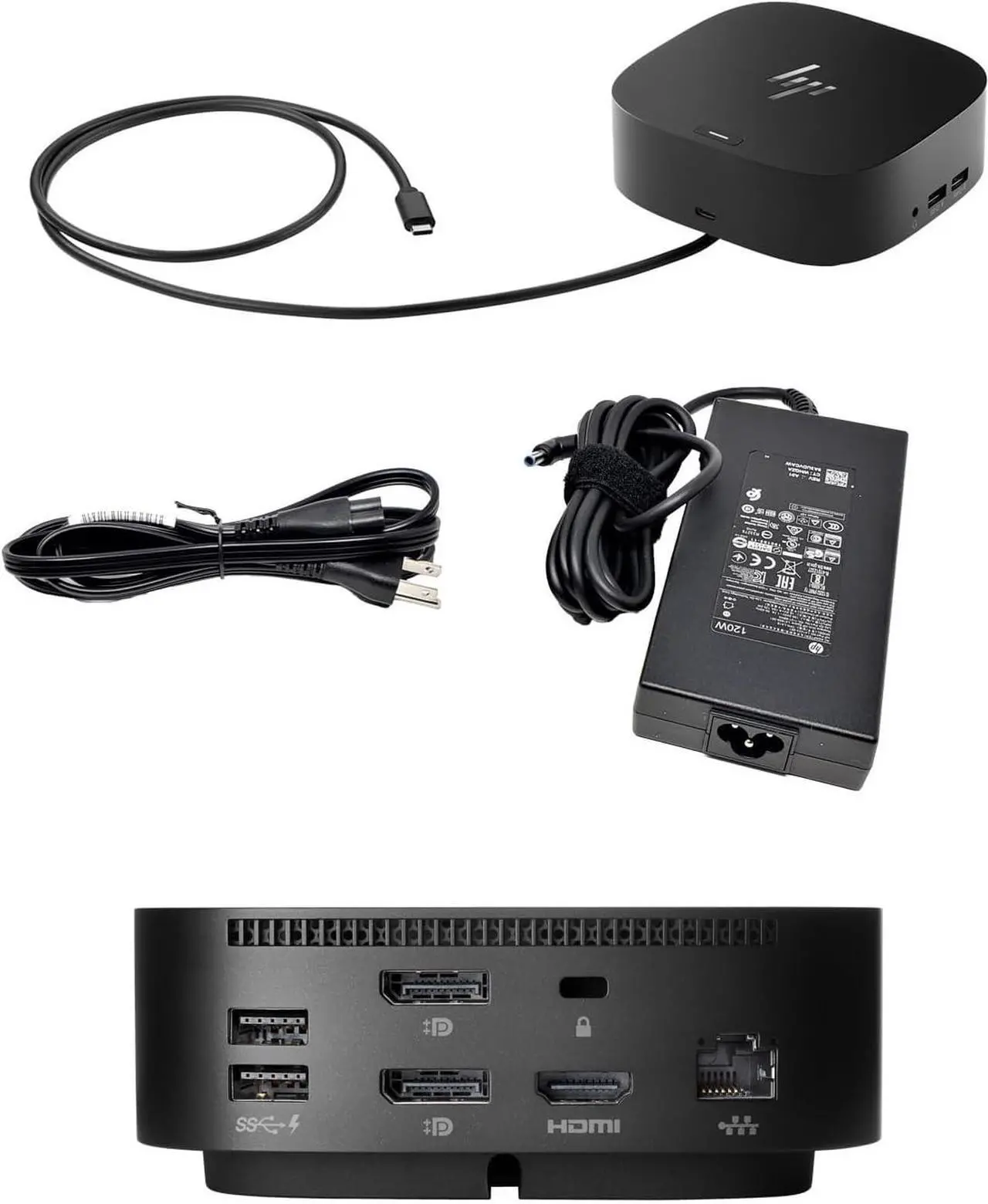 Alt view image 5 of 7 - HP ProBook 445 G10 14" Ryzen 7, 16GB RAM, 512GB SSD, Bundle with 2 x EliteDisplay E27 27" Monitors, Dual Stand, USB-C Dock, MK670 Wireless Keyboard and Mouse, Gel Pad, Webcam, Headphones, Bag