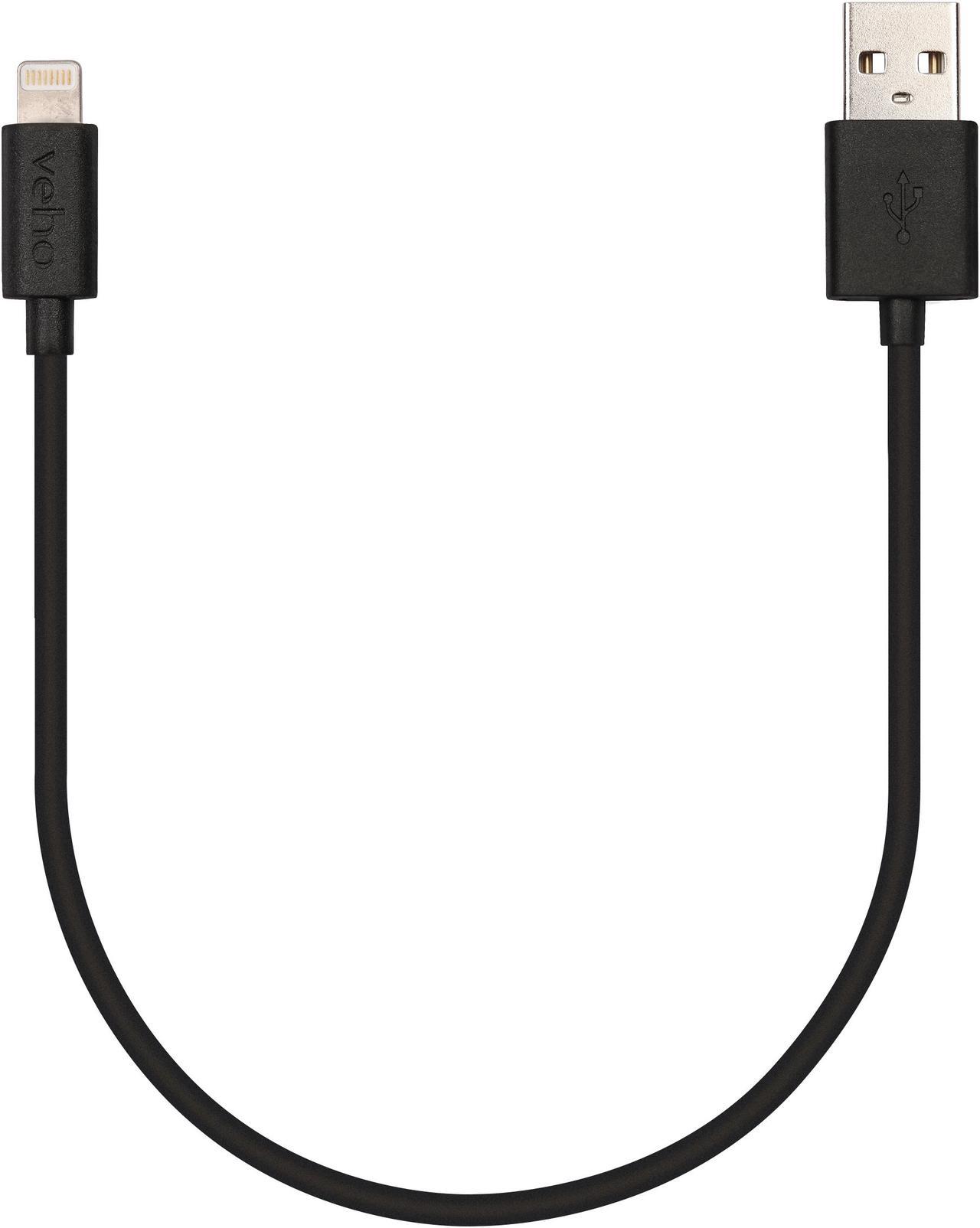 Veho Pebble Apple Certified MFi Lightning Cable (0.7ft)