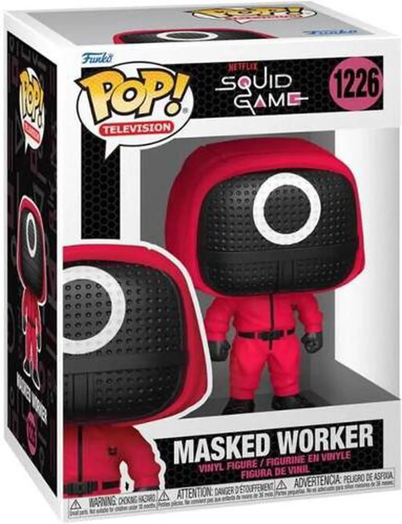 Alt view image 10 of 11 - FUNKO POP! TELEVISION: Squid Game- Red Soldier (Mask)