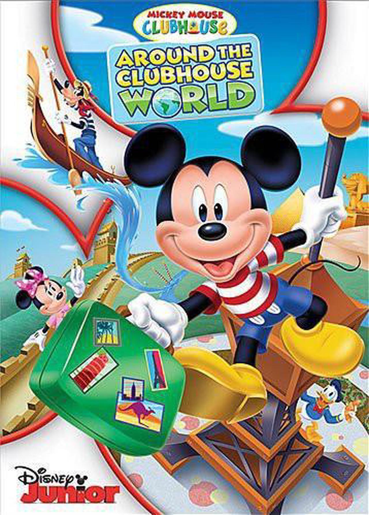 Alt view image 4 of 5 - BUENA VISTA HOME VIDEO MICKEY MOUSE CLUBHOUSE-AROUND THE CLUBHOUSE WORLD (DVD/GWP/WS) D120484D
