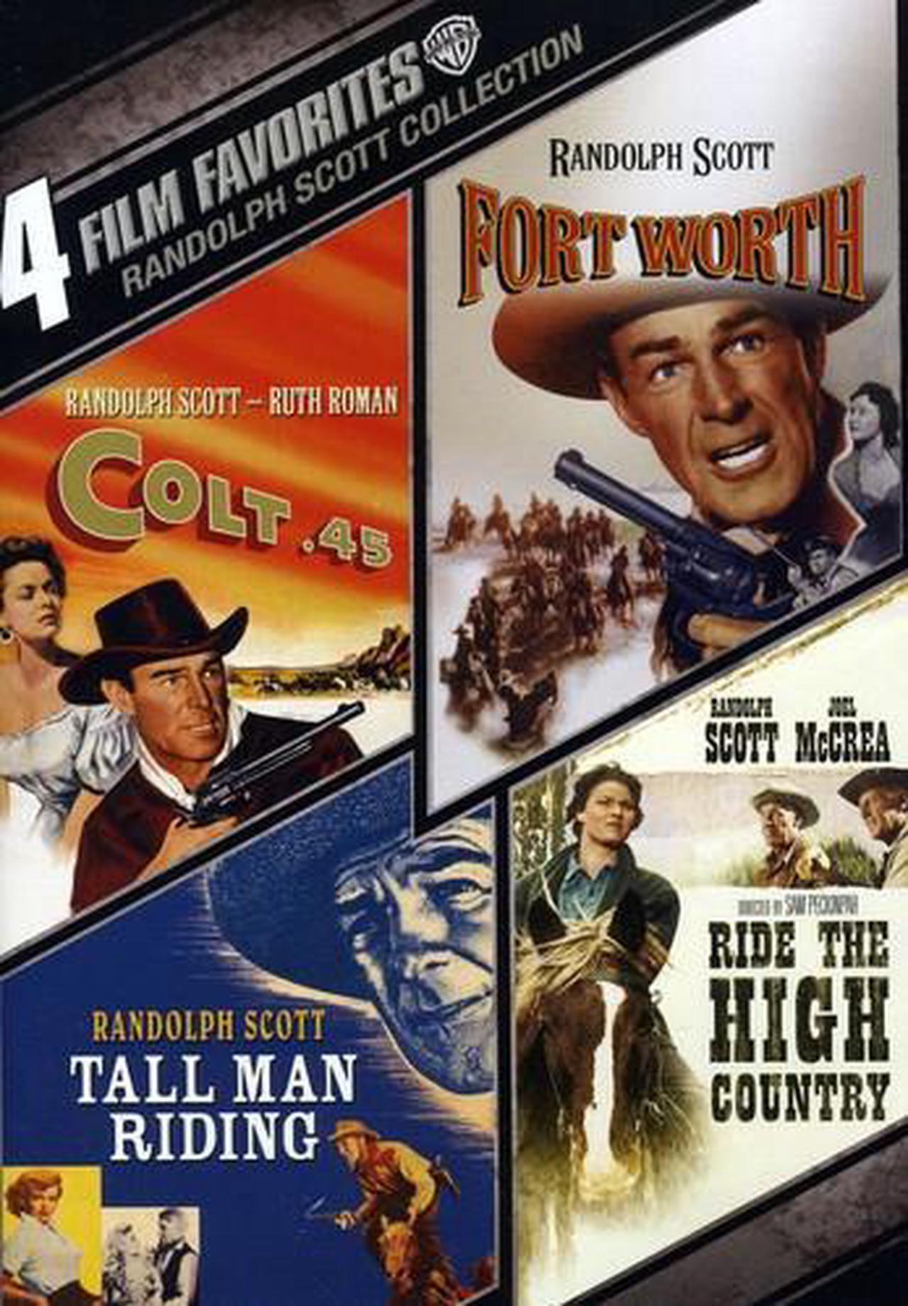 Alt view image 2 of 2 - 4 Film Favorites-Randolph Scott Westerns (Dvd/2 Disc)