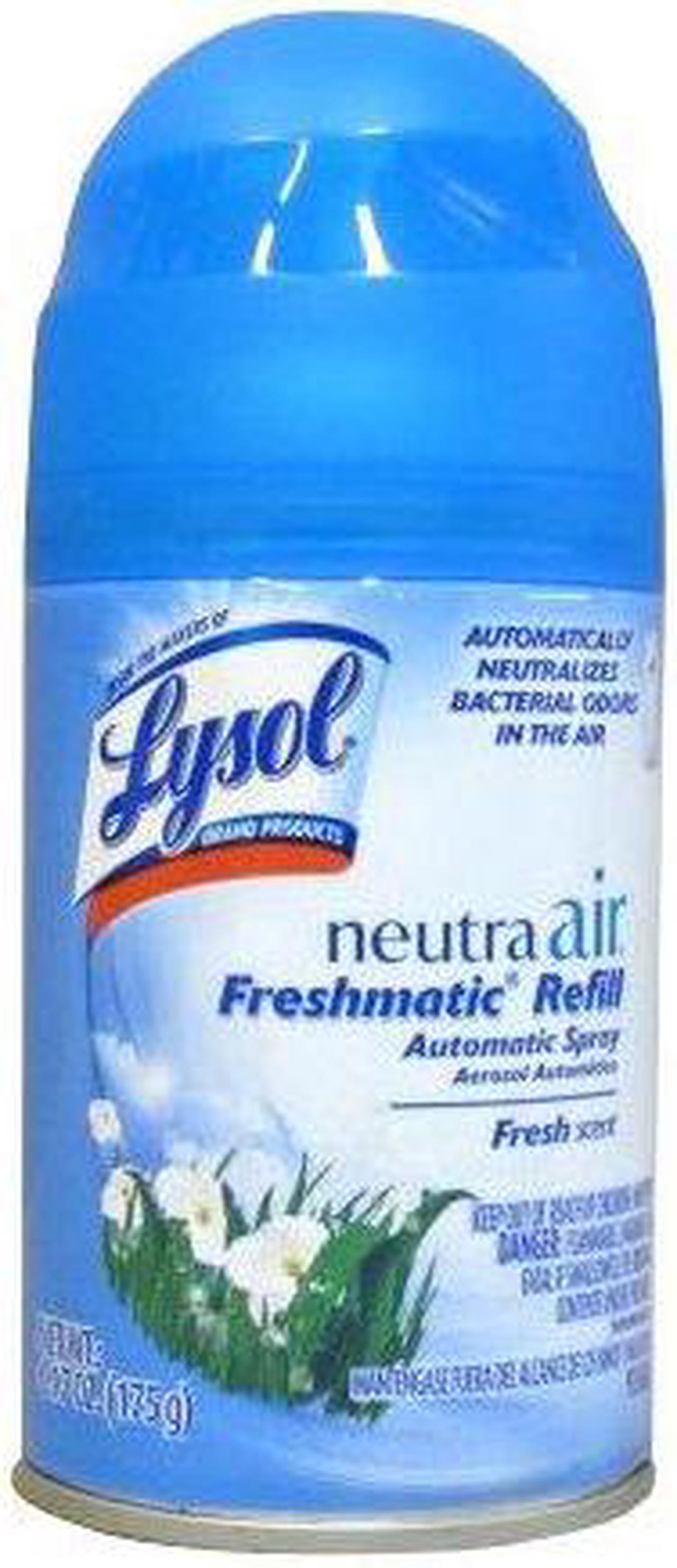 Main image of LYSOL NEUTRA AIR FRESHMATIC 79831CT, Freshmatic Ultra Automatic Spray Disp. Refill, Fresh Scent, Aerosol, 6.17oz