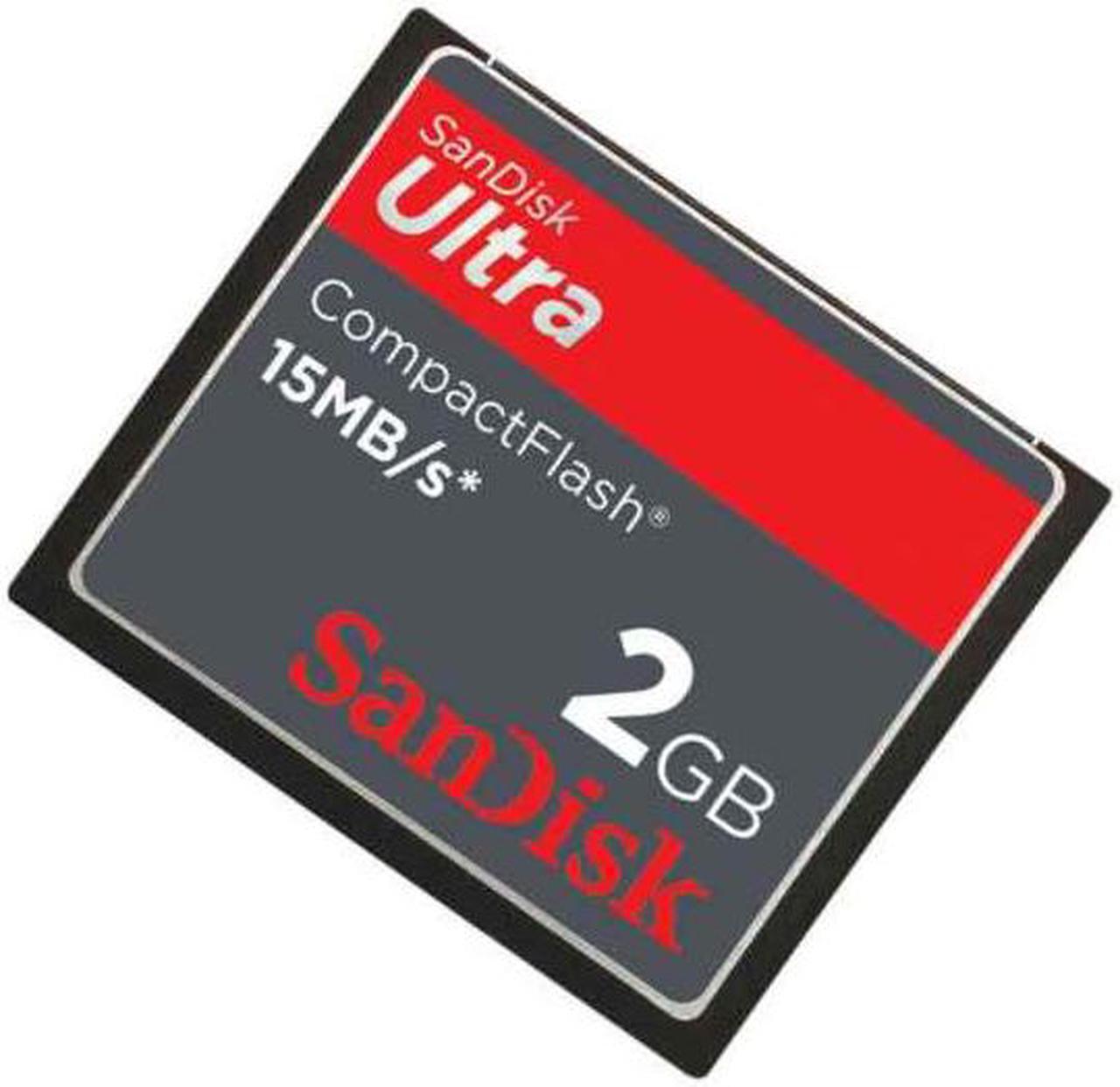 Alt view image 2 of 5 - SanDisk SDCFH-002G CRW 2GB 50p CF r15MB/s SanDisk Ultra Bulk Compact Flash Card with SN RFB