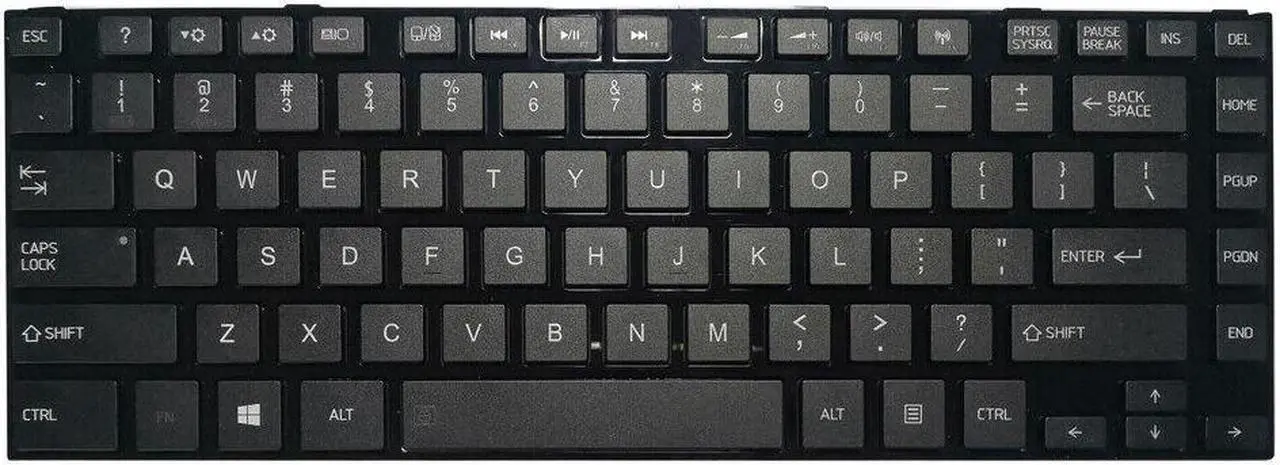 Alt view image 2 of 5 - Laptop US Keyboard For Toshiba Satellite P845t-S4102 P845t-S4305 P845t-S4310