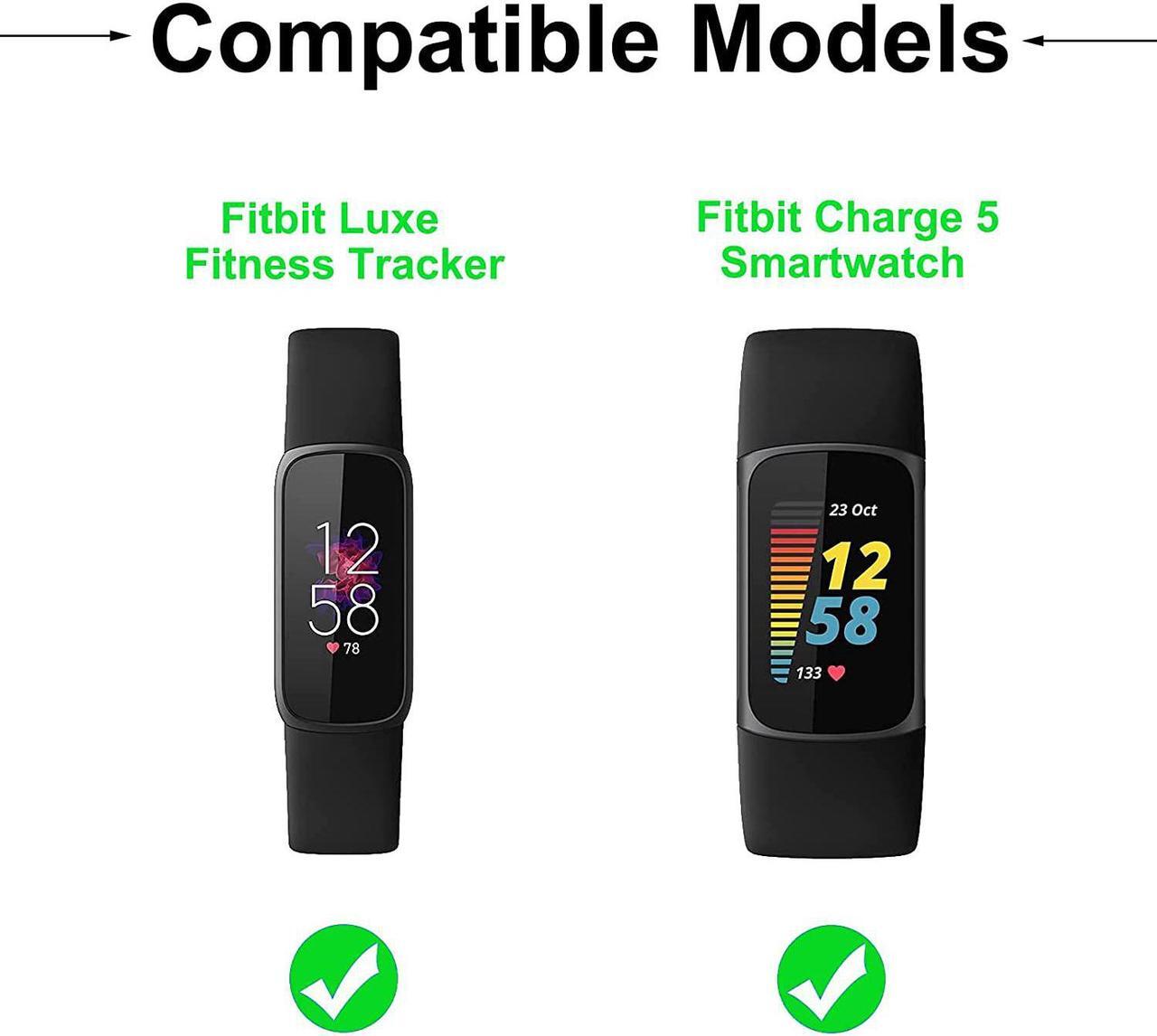 Alt view image 2 of 7 - Luxe/Charge 5 Smart Watch Charger Cable Compatible With Fitbit Luxe Chargers/Fitbit Charge 5 Charging Usb Cord Replacement Accessories For Fitbit Luxe Wellness Fitness Tracker -3.3 Ft Long