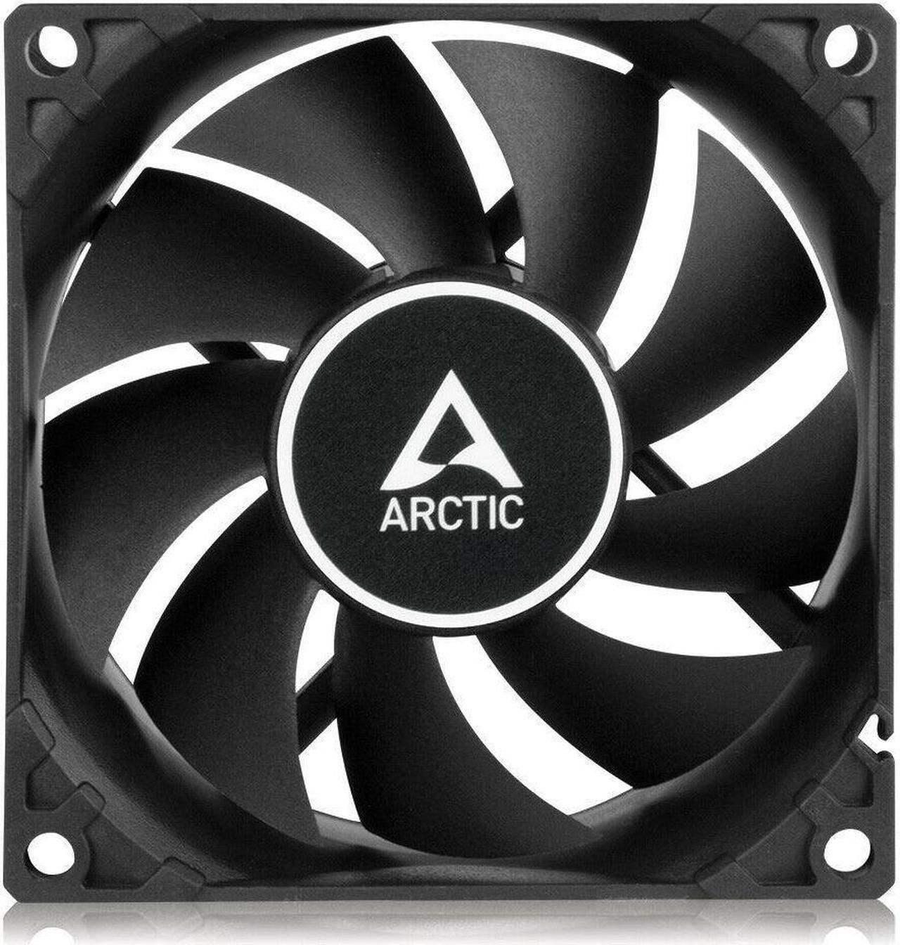 Alt view image 2 of 5 - ARCTIC F8 Silent (Black) 80 mm Case Fan Cooler Computer Almost inaudible PC