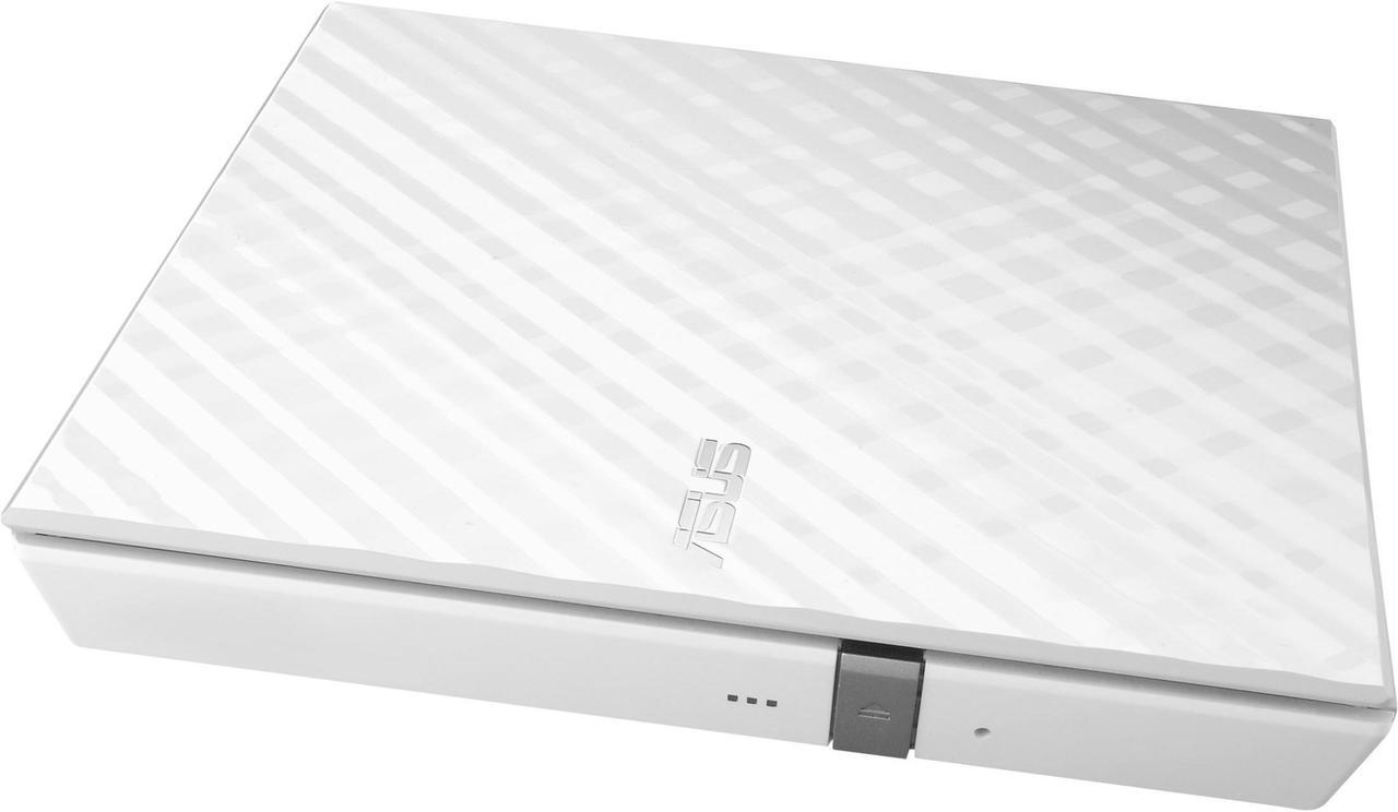 Alt view image 5 of 6 - Asus SDRW-08D2S-U SDRW-08D2S-U DVD-Reader - External - Retail Pack - Black, White