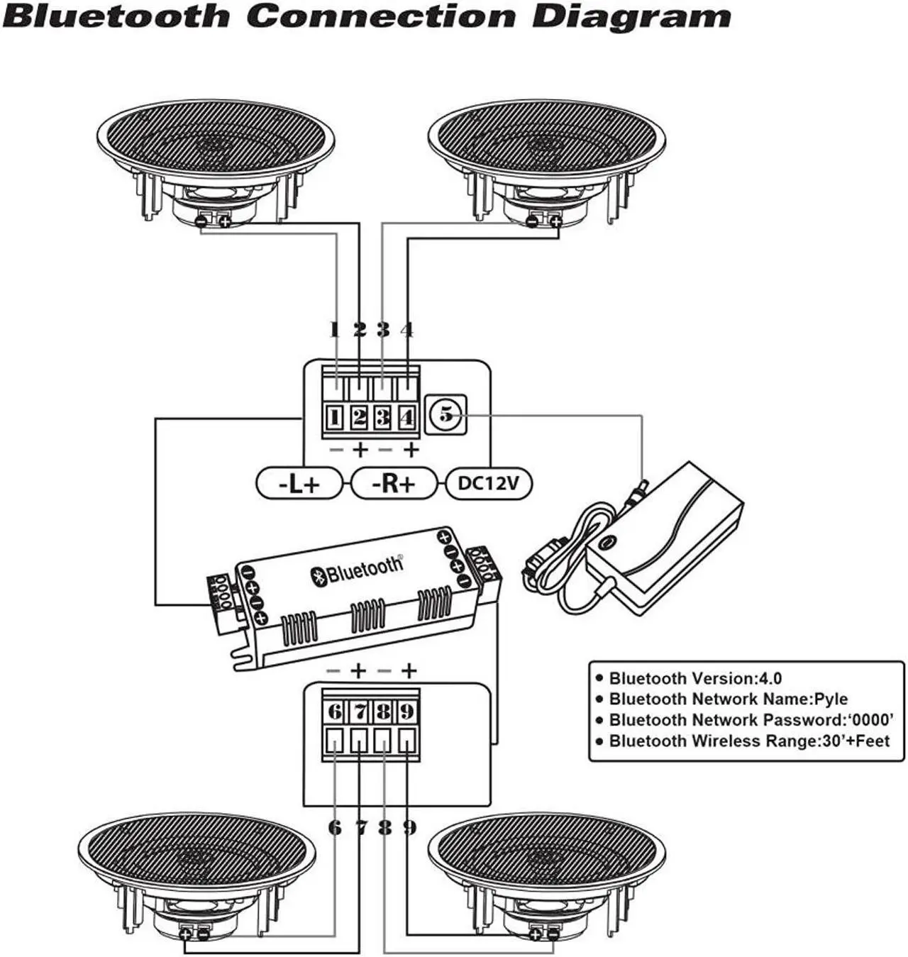 Alt view image 15 of 17 - 8IN CLNG/WALL SPKR KT