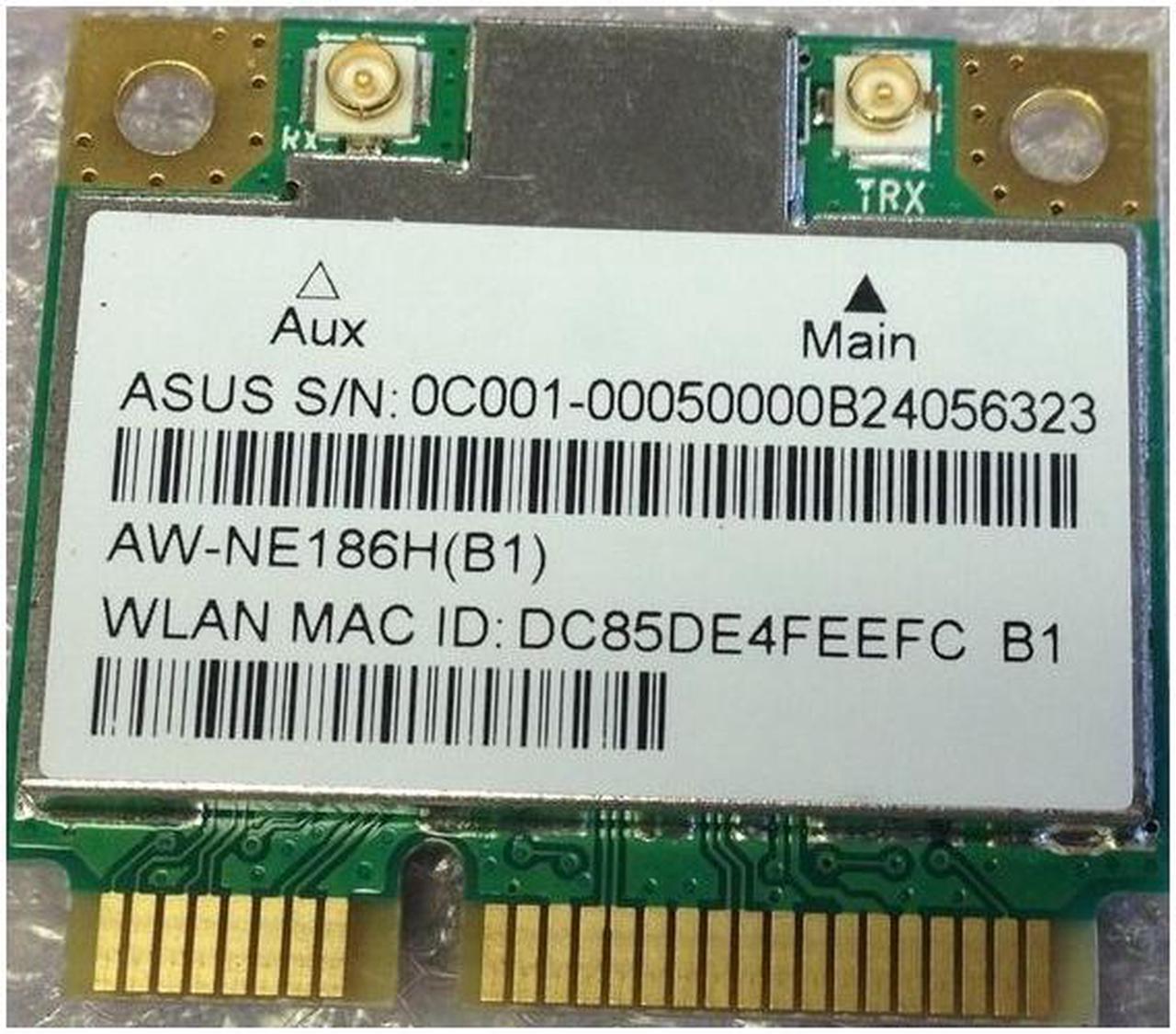 Main image of GENUINE ASUS X75A Laptop Wifi Wireless Card AW-NE186H 0C001-00050000 G75VW 17.3"