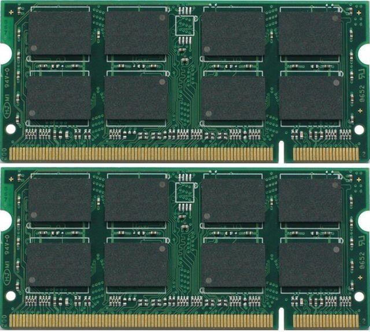 Main image of 4GB 2X 2GB DDR2-533MHz PC2-4200 SODIMM Memory RAM for Laptop Computers