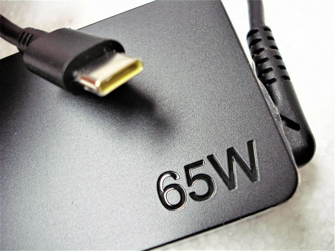 Alt view image 5 of 6 - Genuine Original OEM 65W USB-C AC Adapter Charger for LENOVO 01FR030 ADLX65YDC3A