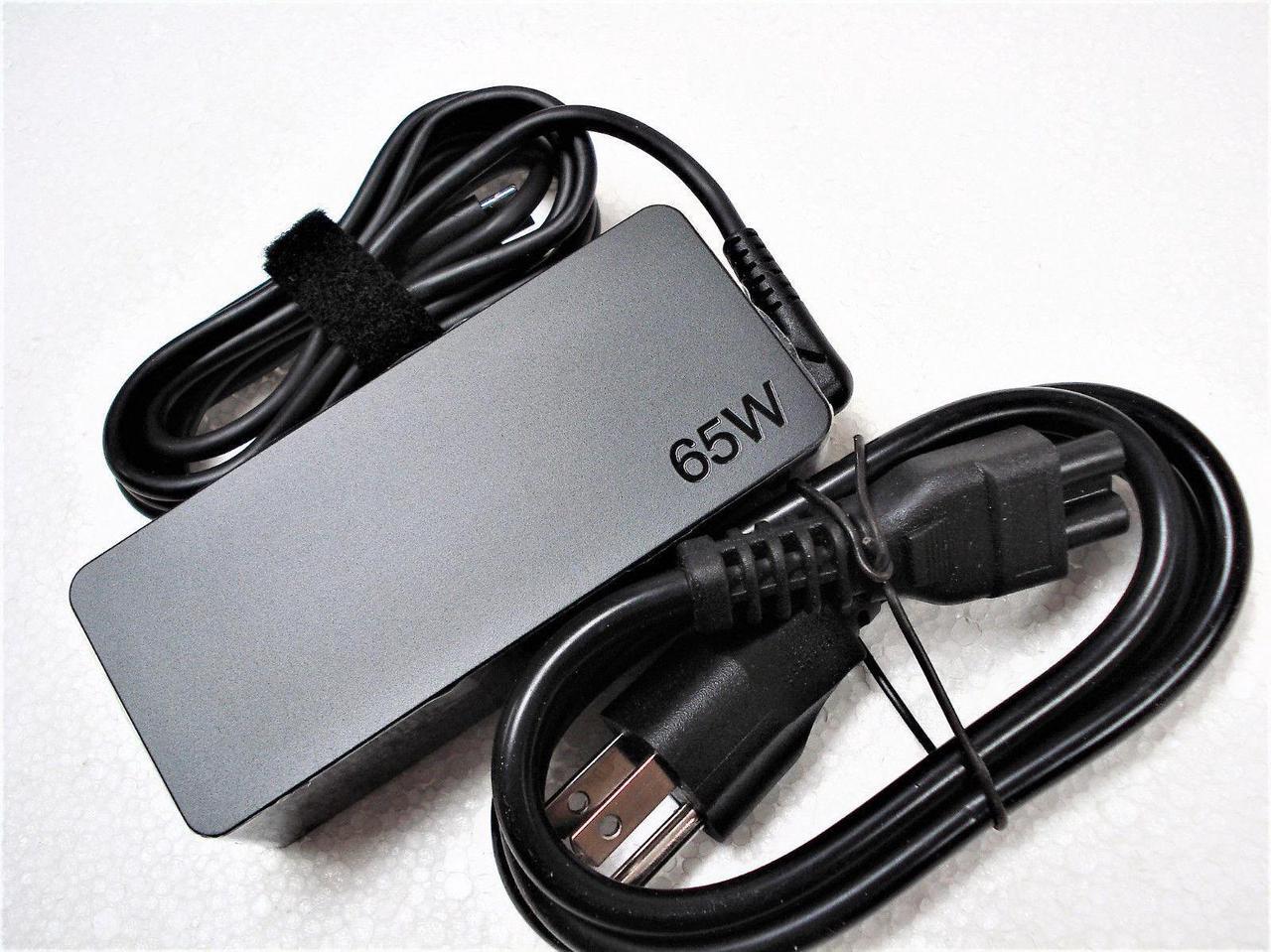 Alt view image 3 of 6 - Genuine Original OEM 65W USB-C AC Adapter Charger for LENOVO 01FR030 ADLX65YDC3A