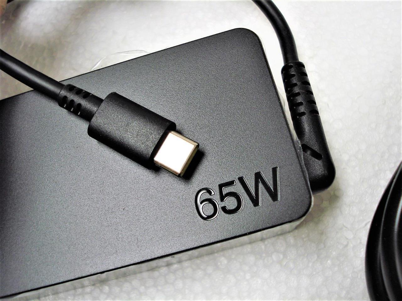 Alt view image 6 of 6 - Genuine Original OEM 65W USB-C AC Adapter Charger for LENOVO 01FR030 ADLX65YDC3A