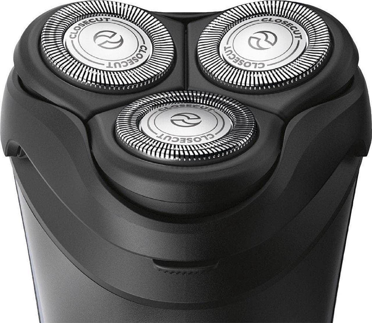 Alt view image 2 of 6 - Philips Norelco - 2100 Electric Shaver - Black/Dark royal blue