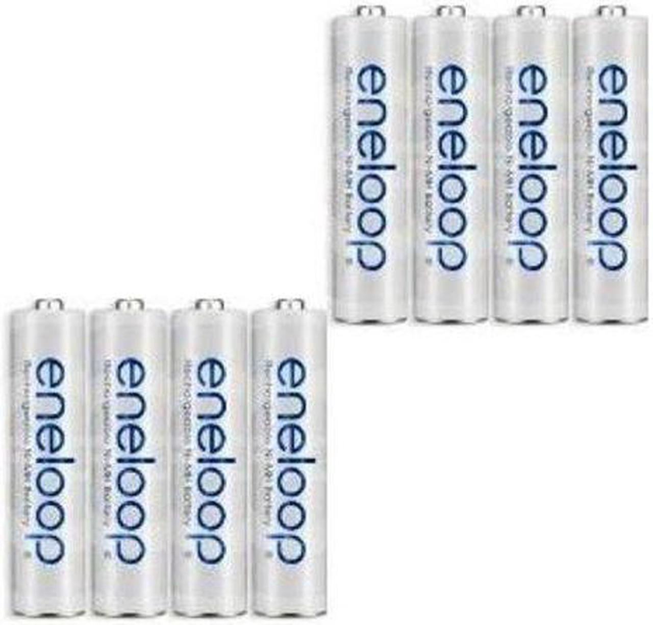 Alt view image 3 of 4 - Panasonic Eneloop AAA 8 Pack Pre-Charged Rechargable Batteries up to 800mAH NEW