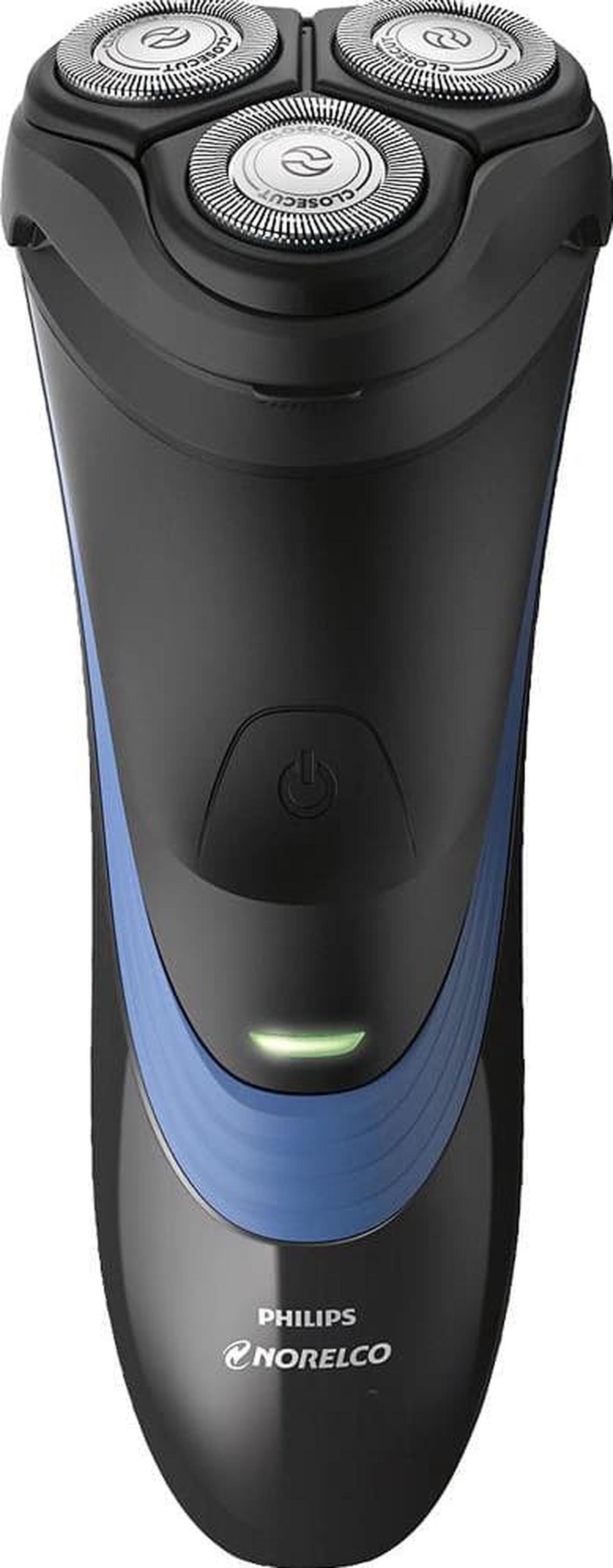 Main image of Philips Norelco - 2100 Electric Shaver - Black/Dark royal blue