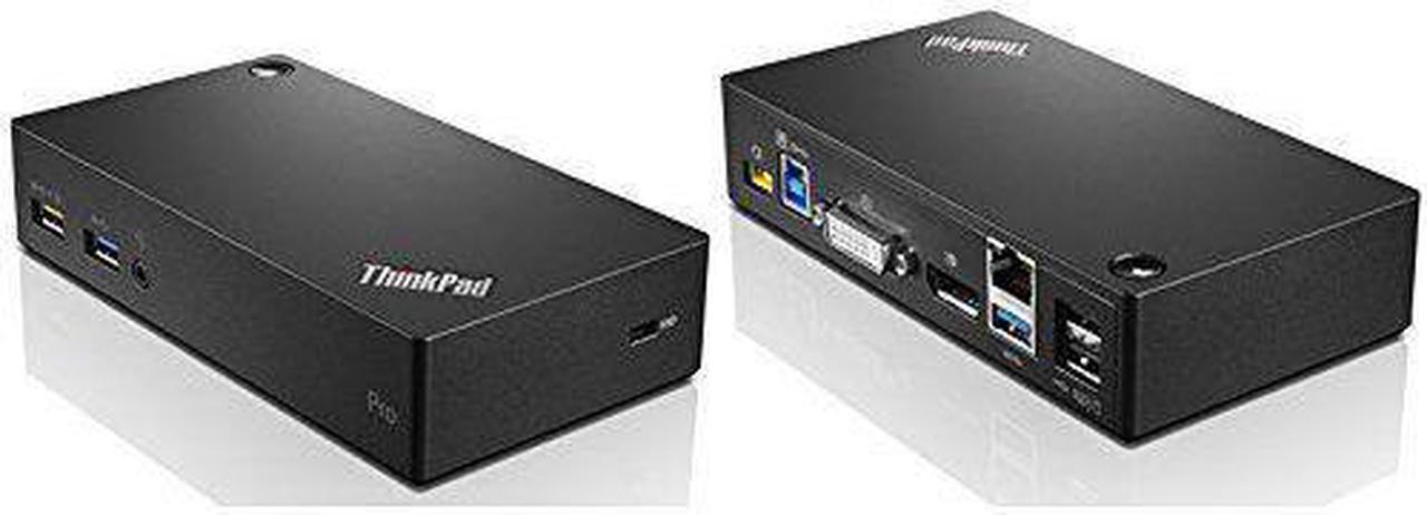 Alt view image 3 of 5 - Lenovo 40A70045US ThinkPad USB 3.0 Pro Dock docking station