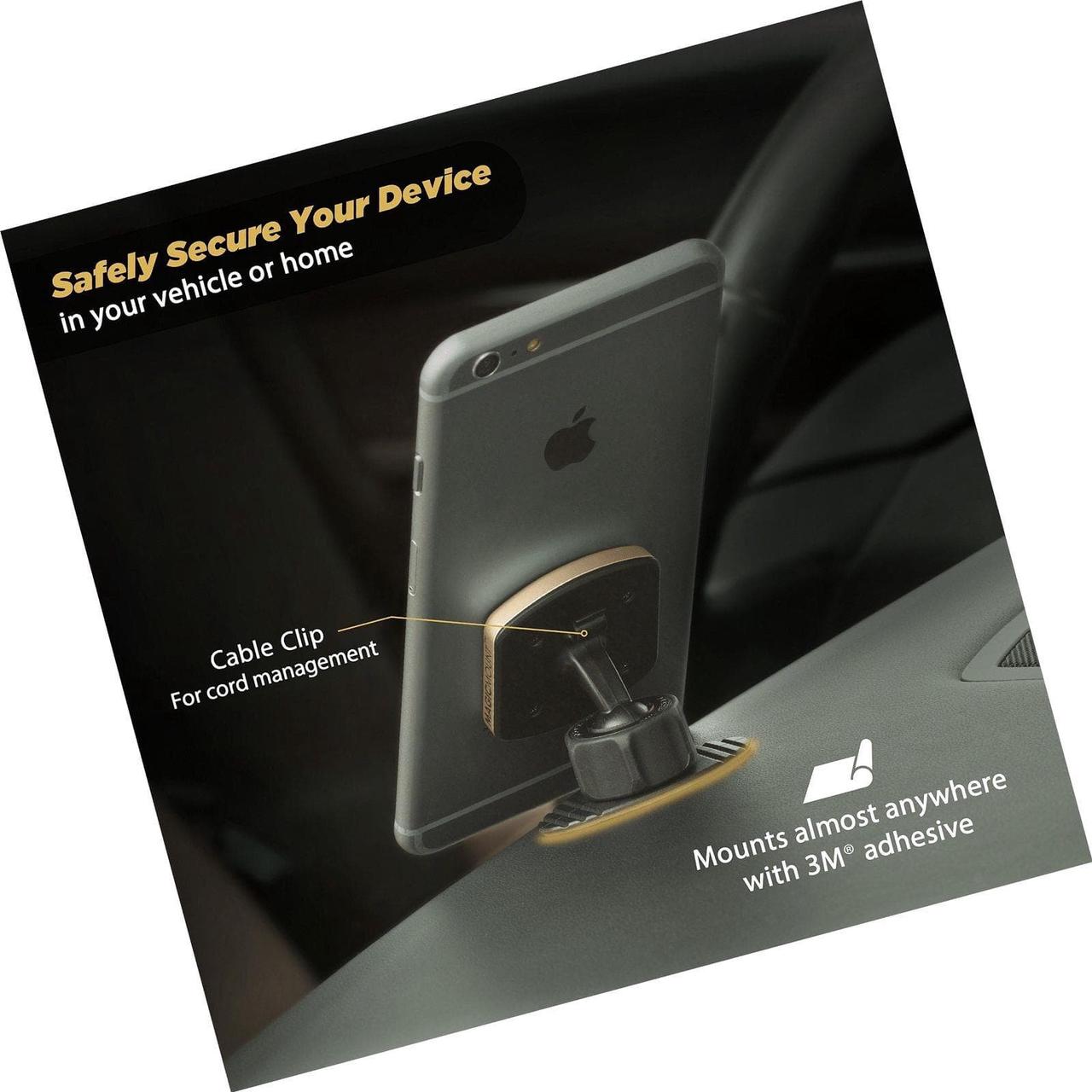 Alt view image 3 of 6 - SCOSCHE MPD-XTPP1 MagicMount Pro Universal Magnetic Smartphone/GPS Mount Comp...