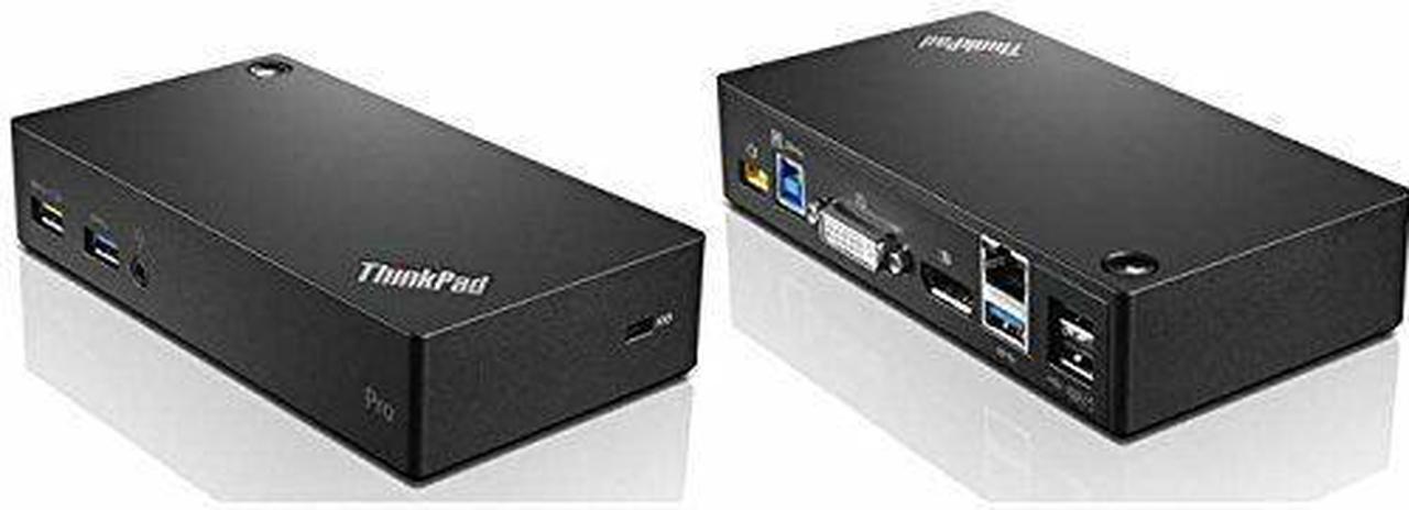 Alt view image 2 of 5 - Lenovo 40A70045US ThinkPad USB 3.0 Pro Dock docking station