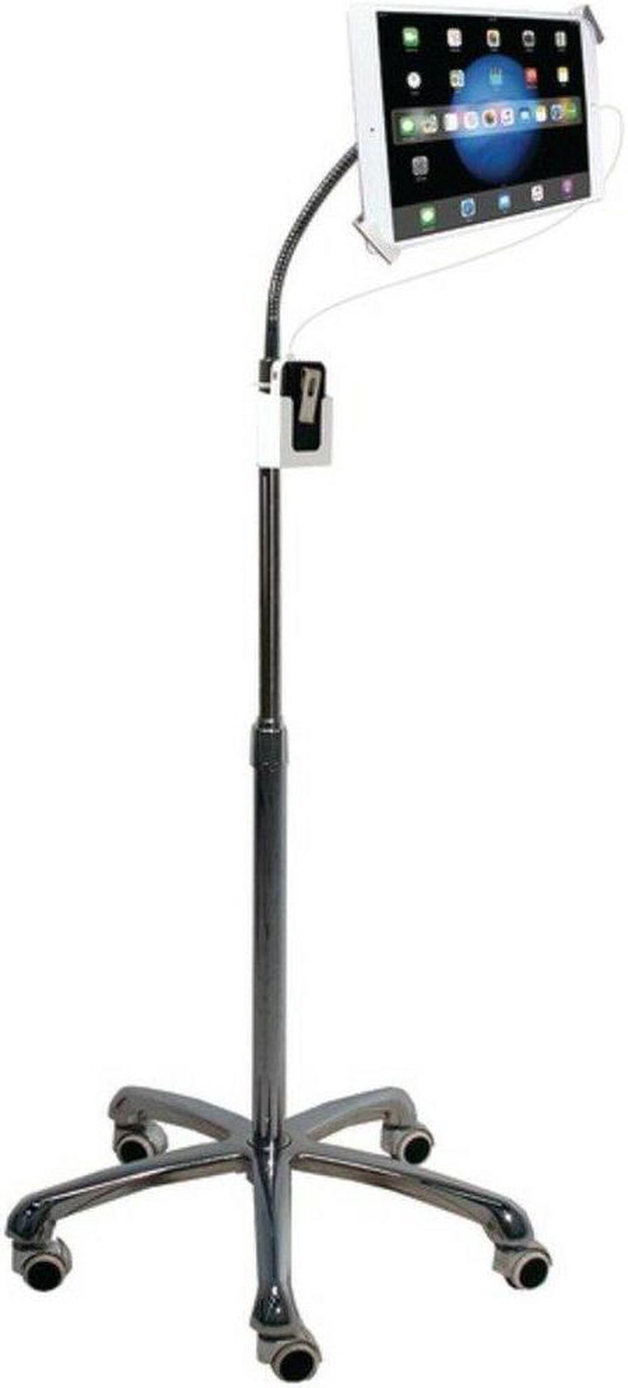 Main image of New CTA Digital PAD-SHFS Heavy-Duty Security Gooseneck Floor Stand for iPad/Tabl