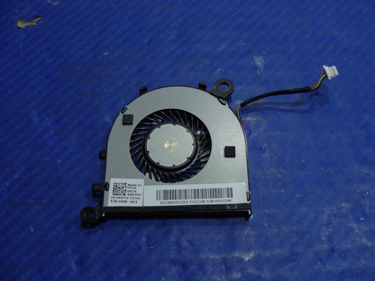 Alt view image 3 of 5 - Cpu cooling fan for Dell XPS 13 9343 13.3 inches XHT5V DC28000F2F0