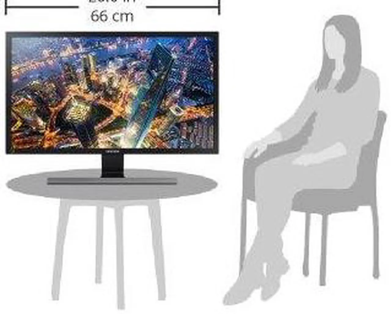 Alt view image 7 of 19 - Samsung LU28E570DS/ZA 28" UHD 3840 x 2160 (4K) 1ms 2x HDMI, 1x DisplayPort AMD FreeSync Tilt VESA Monitor