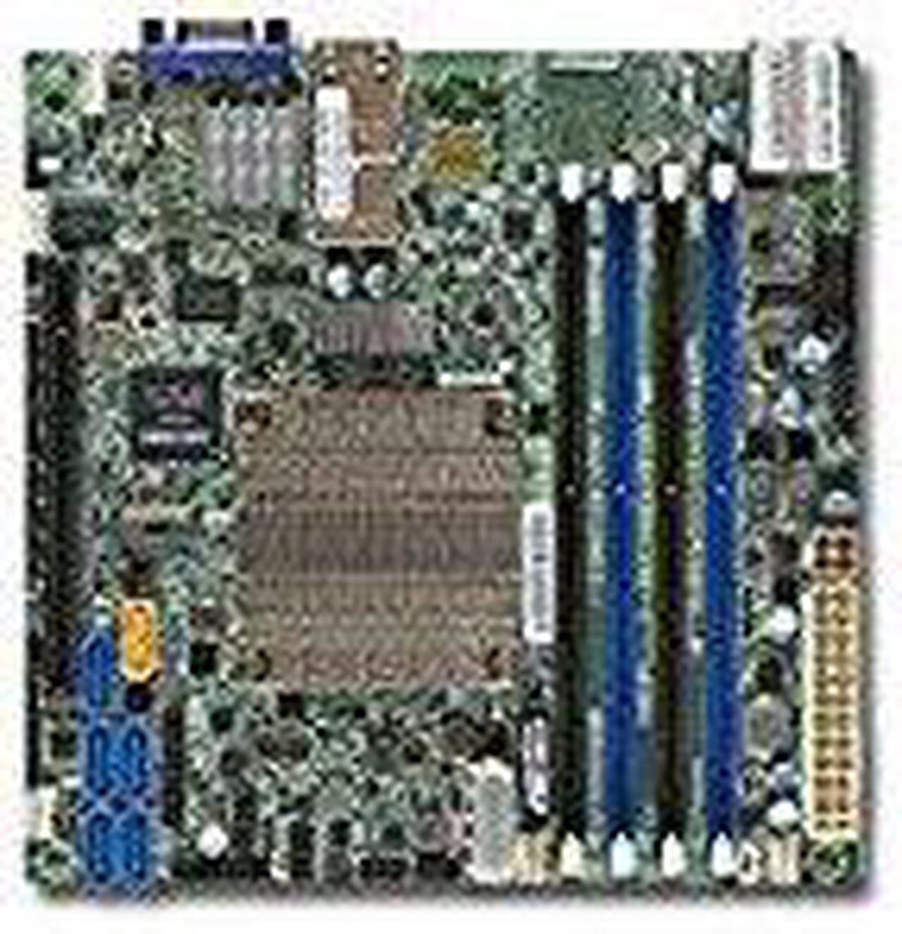 Alt view image 3 of 4 - Supermicro X10SDV-4C-TLN2F-O Intel Xeon D-1520/ DDR4/ SATA3&USB3.0/ V&2GbE/ Mini-ITX Motherboard & C