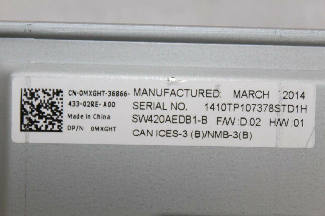 Alt view image 4 of 4 - Dell Optiplex 7010 Desktop DVD-ROM Drive SW420 P/N MXGHT 0MXGHT