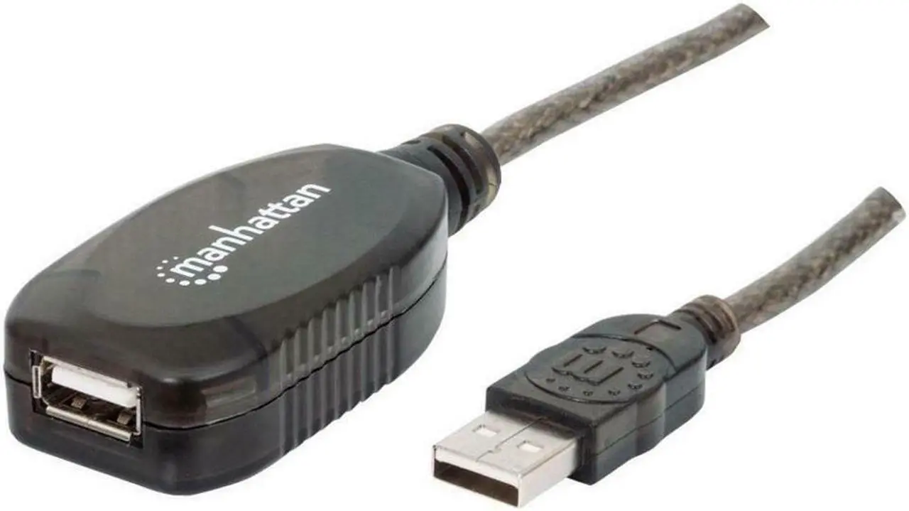 Alt view image 3 of 7 - MANHATTAN 151573 Hi-Speed USB Active Extension Cable