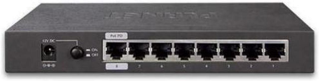 Alt view image 6 of 8 - PLANET GSD-1002M 8-Port 10/100/1000Mbps + 2-Port 100/1000X SFP Managed Desktop Switch