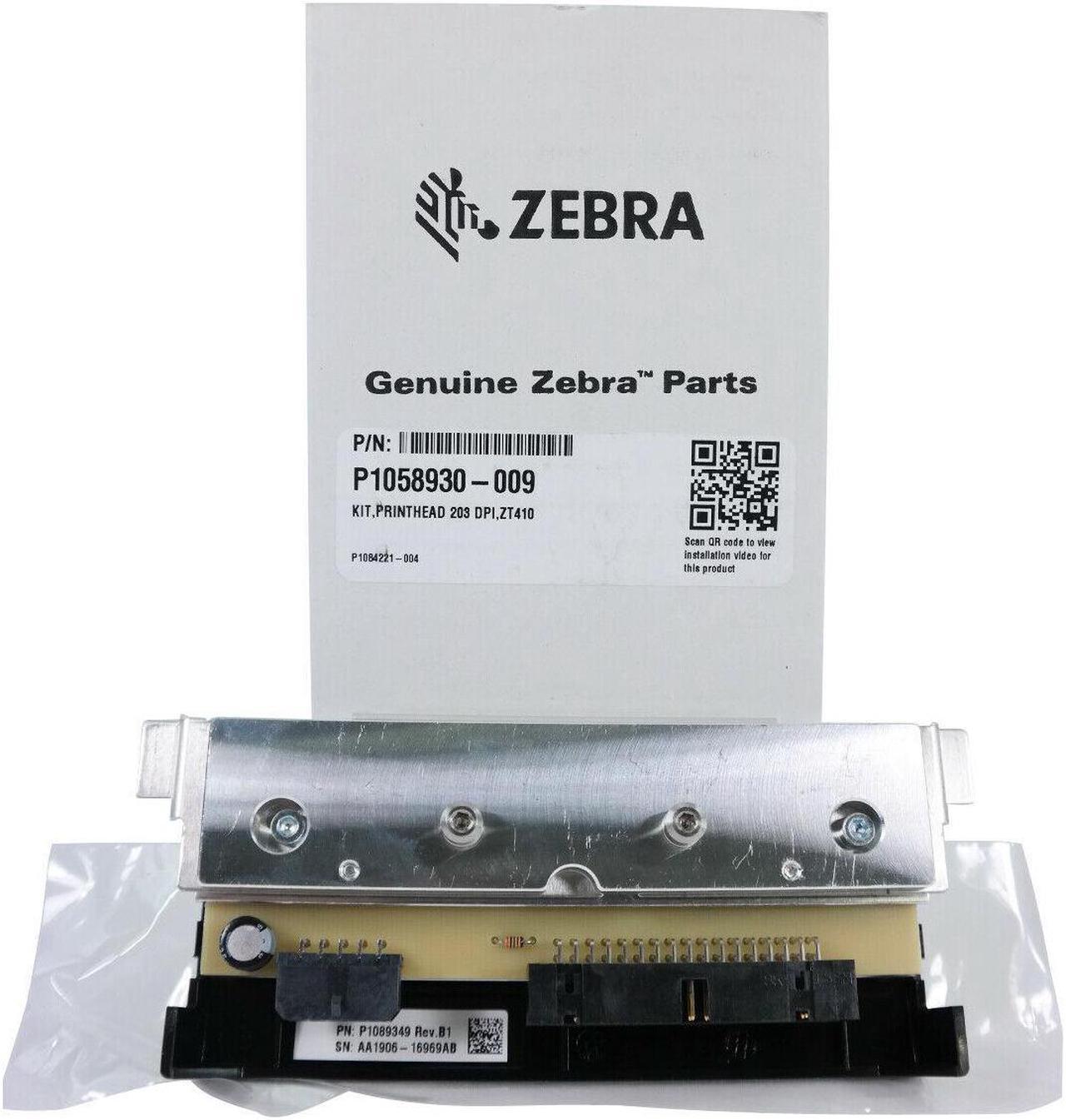 New Original Zebra ZT410 Thermal Printhead P1058930-009 203 dpi Genuine OEM